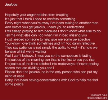 jealous behind the netra